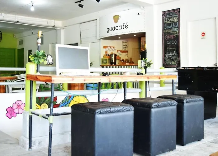 In Pensión Playa del Carmen
